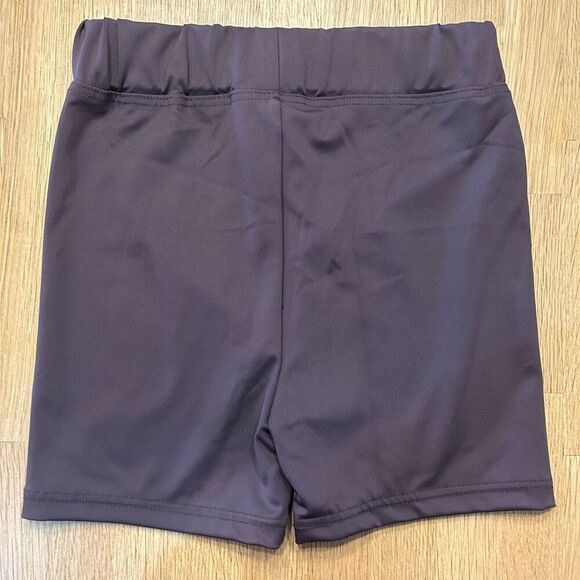 Akira Medium Brown Athletic Women’s Shorts - Picture 3 of 8